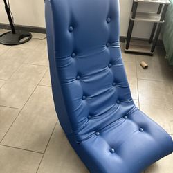 2 Blue Rocking Gaming/flexible Seating Chairs (2)  Blue 