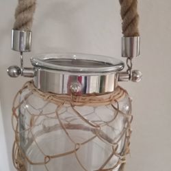 Nautical Rope Glass Decor