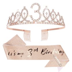 Birthday Crown And Sash