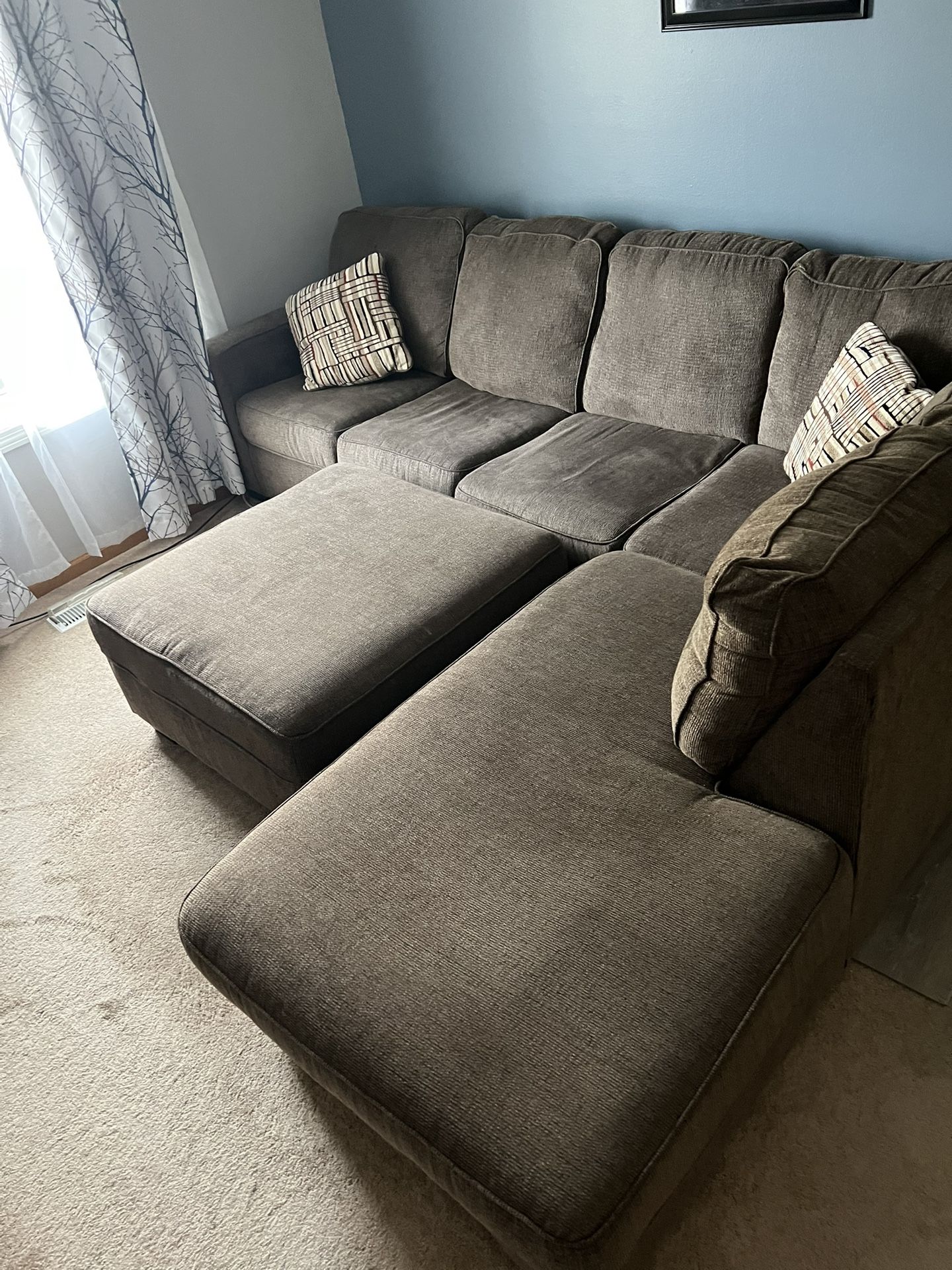 Sectional couch By Ashley- Less than A Year Old