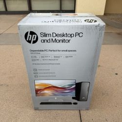 Brand New  HP OmniDesk Slim Desktop PC Bundle