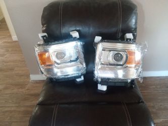 Headlights para gmc sierra 2015