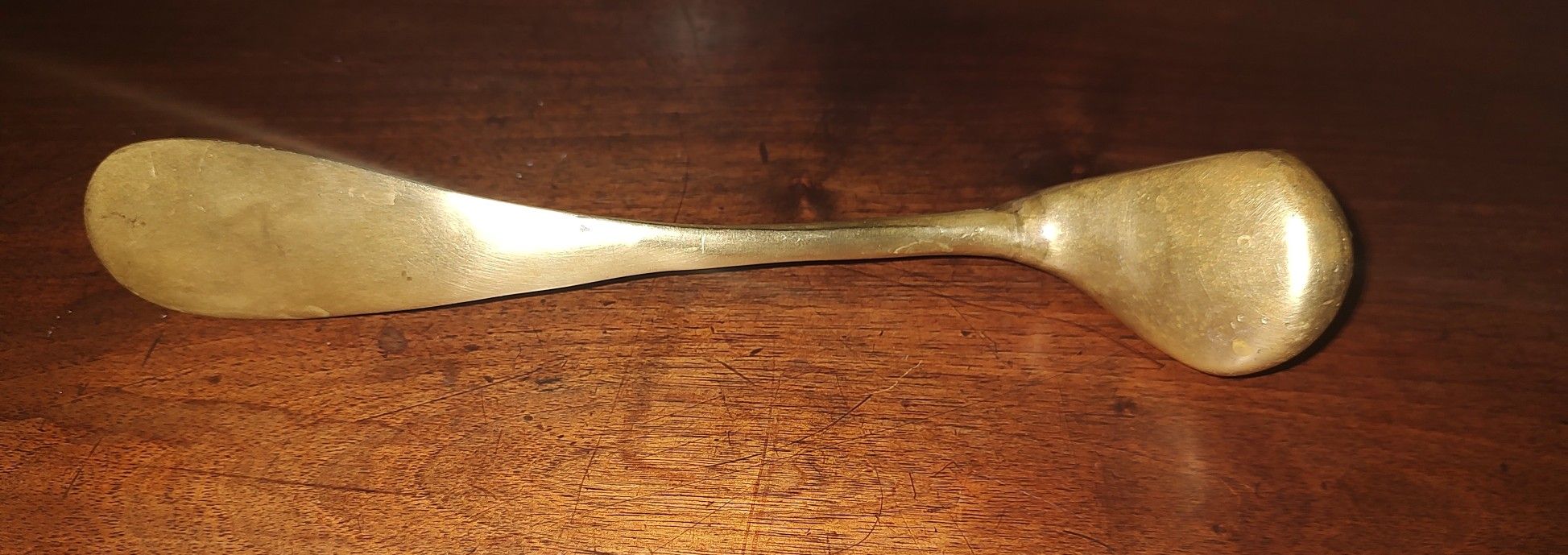 Vintage Brass Shoe Horn