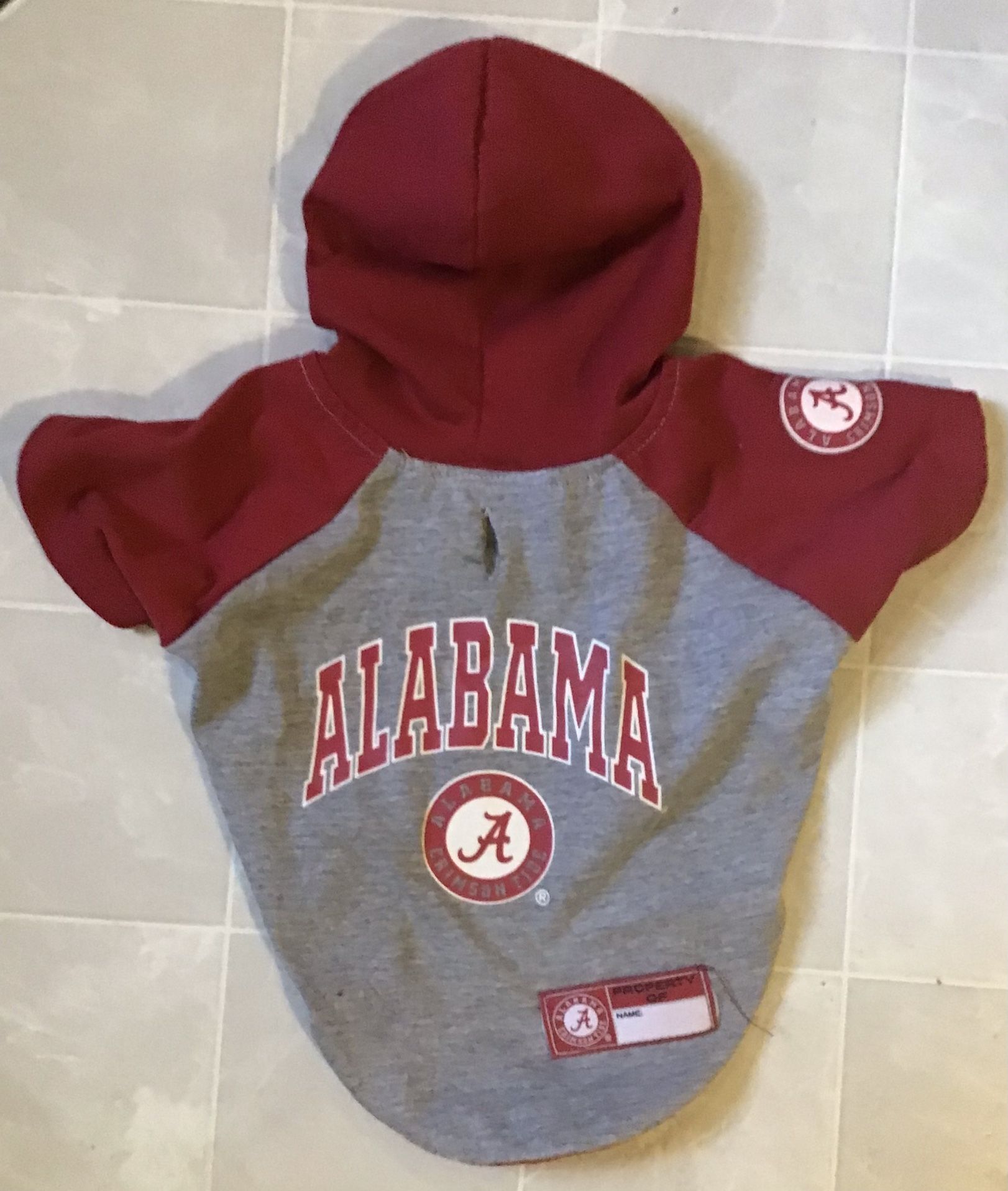 Alabama Dog Shirt Size Small