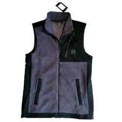 Under Armour Mission Vest Black Purple Loose Fit Men's Small New