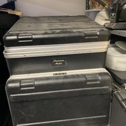 6U American Audio DJ Road Pro Tour Rack Mobile Flight Case