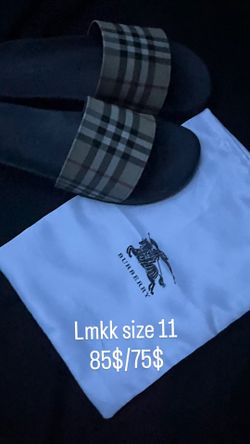 Burberry slides