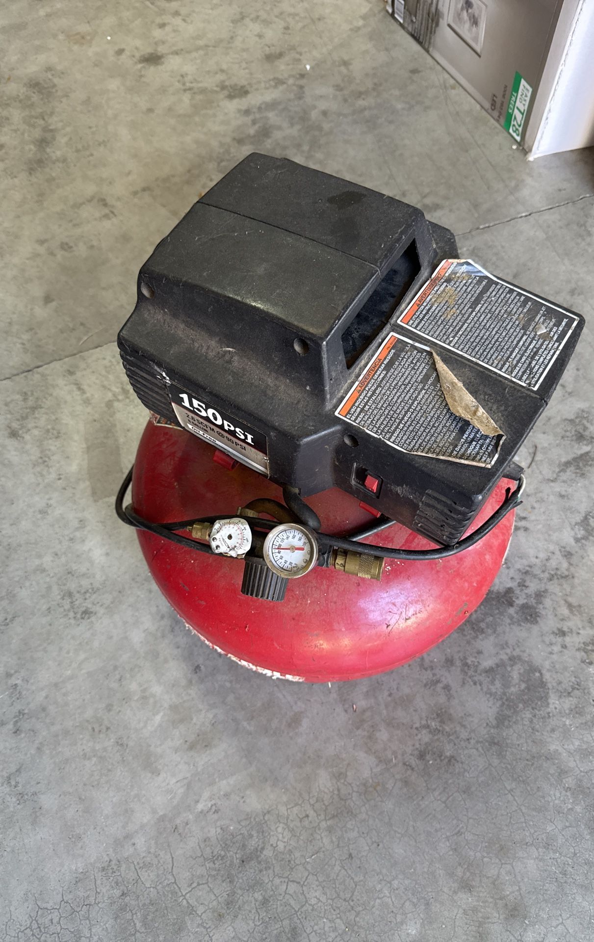 Porter Cable Pancake Compressor