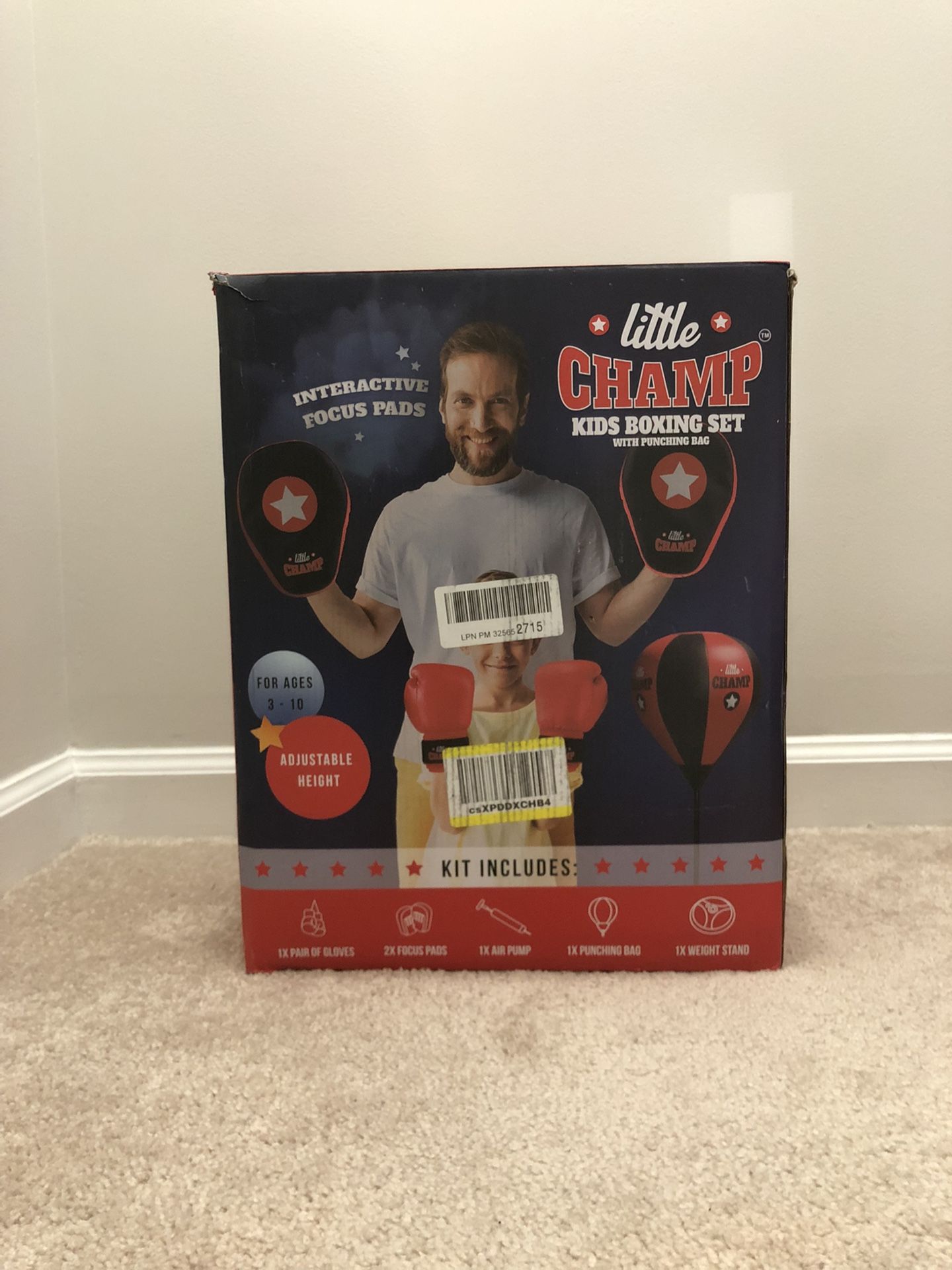 BRAND NEW Unopened Little Champ Boxing / Punching Bag