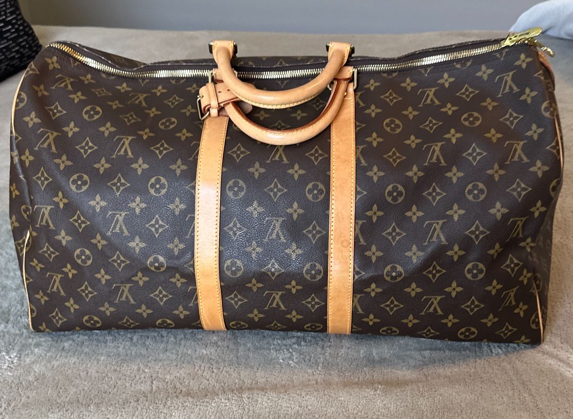 Authentic Louis Vuitton- Keepall Bag Monogram Canvas 50