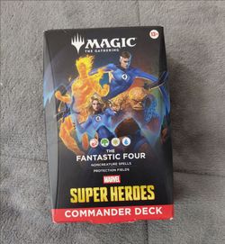 MTG Marvel Super Heroes Fantastic Four Commander Deck