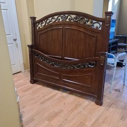 Queen Bed Set $50 or best offer