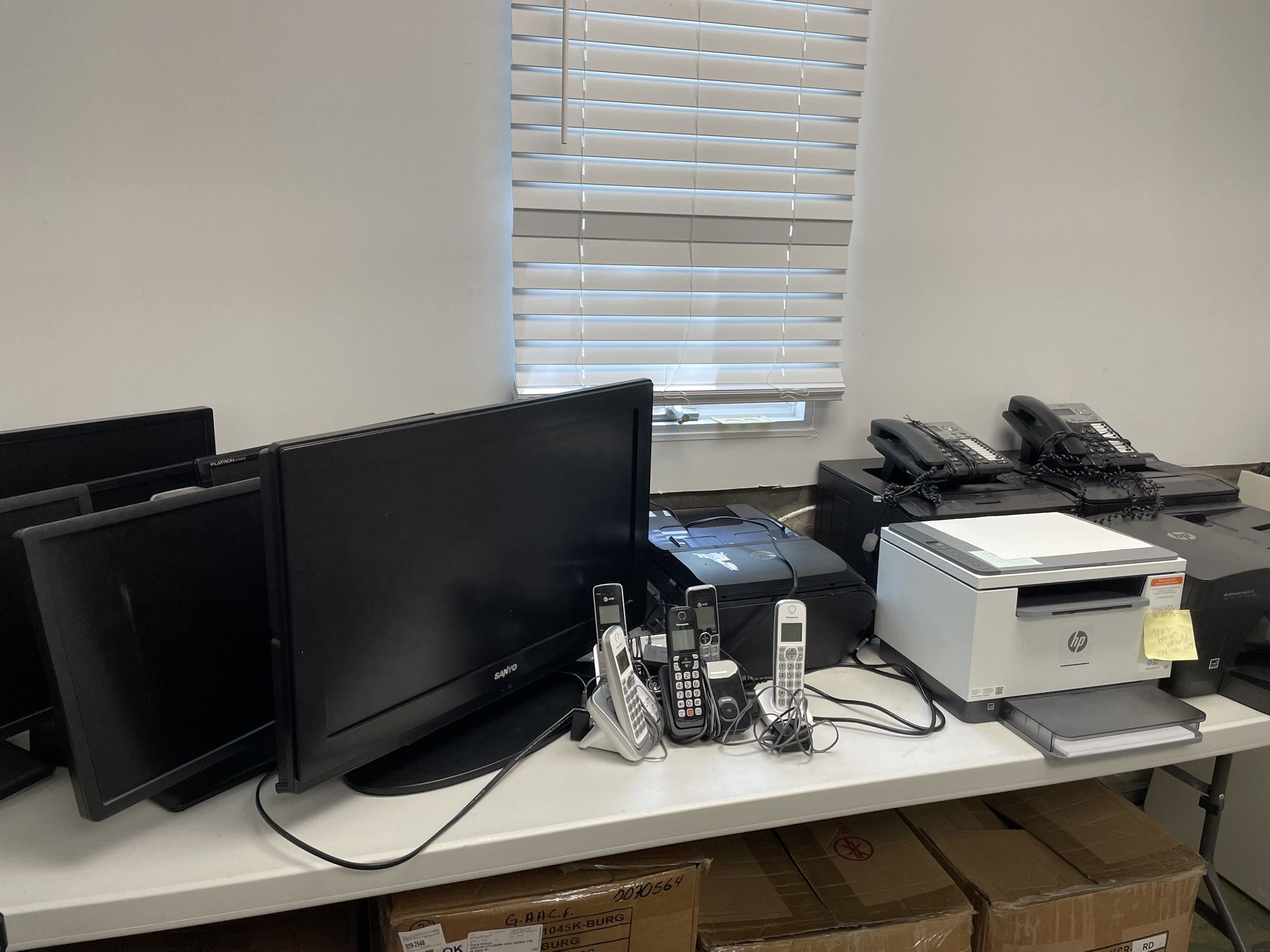 Office Phones, Monitors & Printers