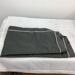 Contrast Pipe Trim 6" Crib Size 52x28x6 Outdoor Fitted Sheet Slip Cover Only