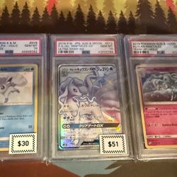 Pokemon PSA 10 Slabs