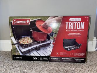 Coleman Triton 2 Burner Camping Stove