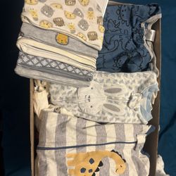 Box Of Baby Clothes