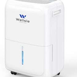 52 Pint Dehumidifier, 2025 Energy Star Dehumidifiers for Home & Basement with Drain Hose, Upgraded 1.59 Gallon Water Tank, Smart Efficient Humidity