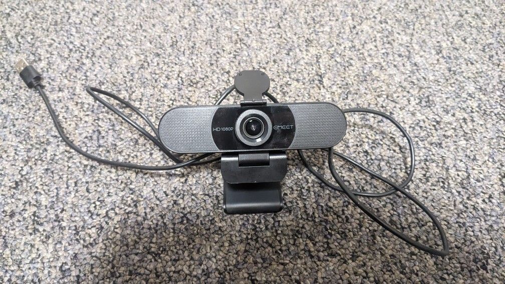 EMEET 1080P Webcam with Microphone, C960 Web Camera