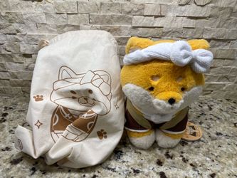 Official Genshin Impact Taroumaru Gorou Shiba Inu Plush Pillow Stuffed  Toy -b