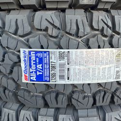 LT 265/70/17 Bfgoodrich All Terrain Ko2 6ply