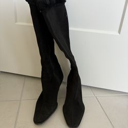 Ann Taylor Suede Boots Size 6.5