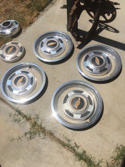 Chevy truck hub caps