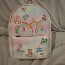 Care Bears Loungefly Back Pack NWT