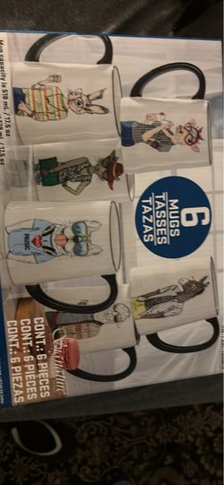 Signature Houseware Mug set - $30.00