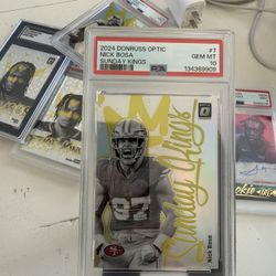 2024 Panini Donruss Optic Nick Bosa "Sunday Kings"