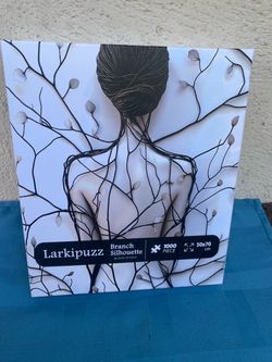 Larkipuzz Branch Silhouette 1000-Piece Jigsaw Puzzle
