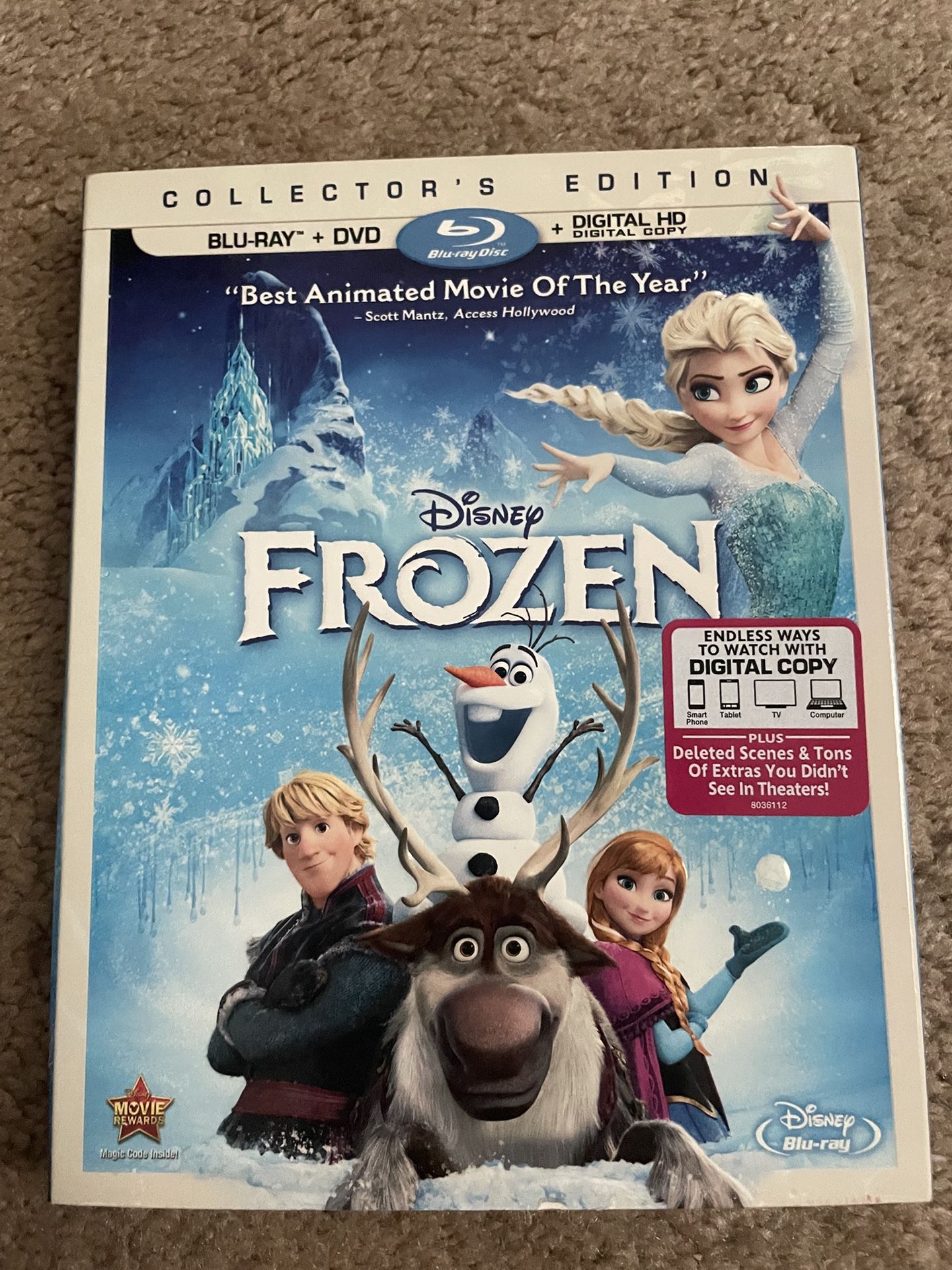 Frozen Collector’s Edition DVD