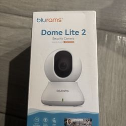 Security Camera 2K, blurams Baby Monitor Dog Camera 360-degree for Home Security w/Smart Motion Tracking, Phone App, IR Night Vision, Siren, Works wit