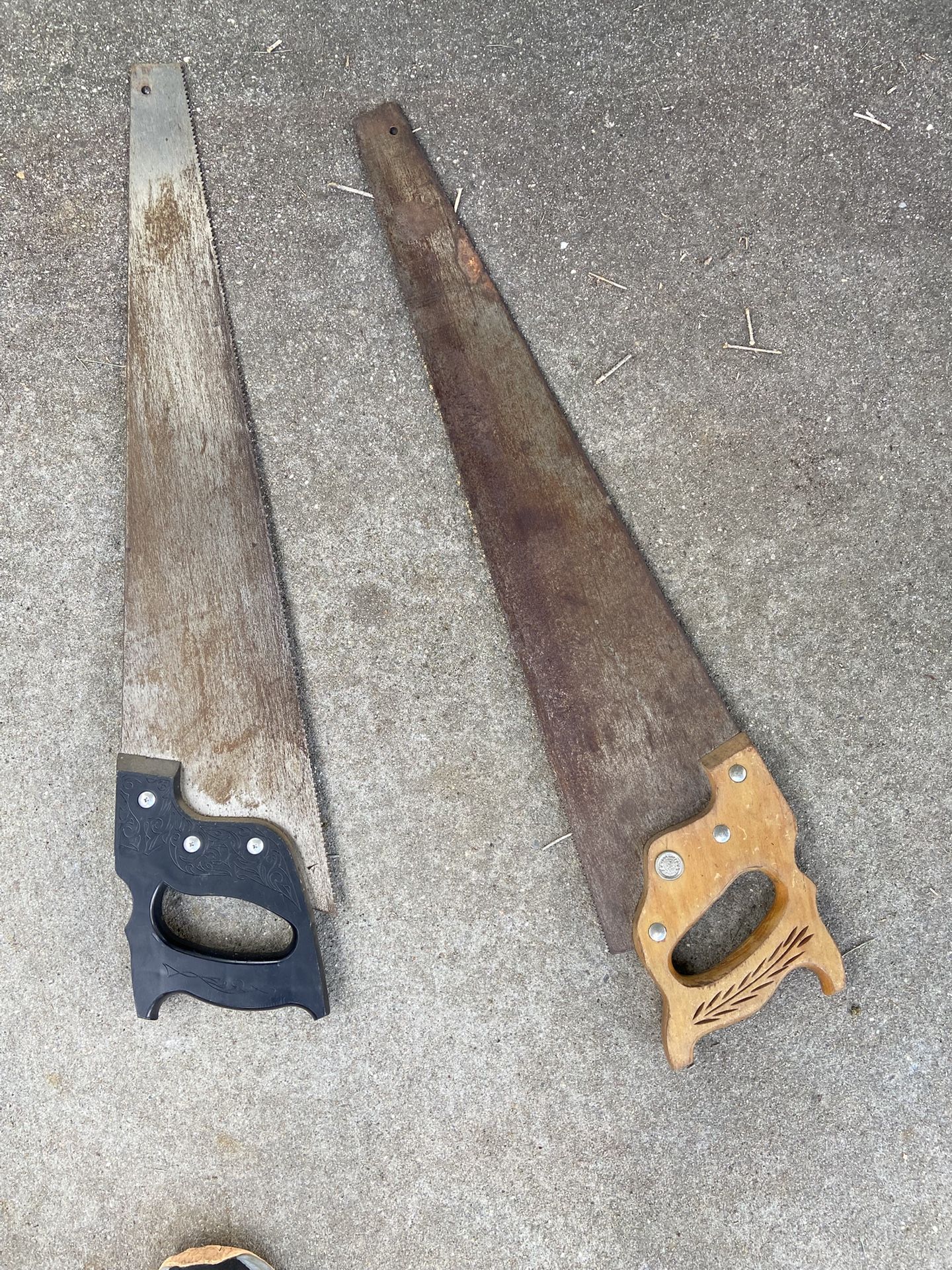 Antique Tree Saws