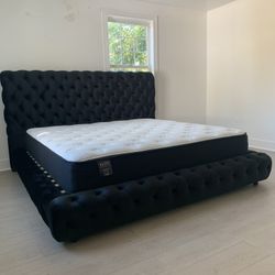$699 Brand New King Bed Frame With Mattress (Read Description Below)