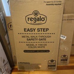 Regalo Easy Step Walk Through Gate