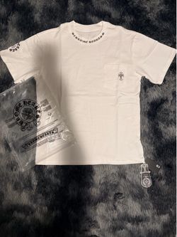 White chrome hearts tee