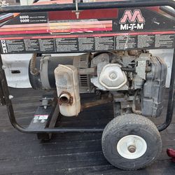 Generator.   6000 watt max