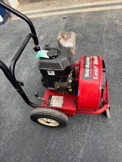 Yard Machines Walk Behind Leaf Blower 5.5hp. Runs And Works Good. Must Pick Up