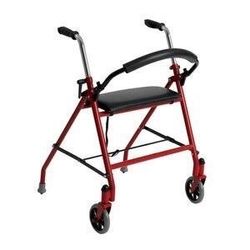 Brand New Drive Medical Walker w/ Seat, Red