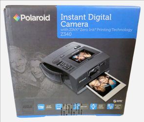 BRAND NEW SEALED: Polaroid Z340 Instant Print Digital Camera With Zink~Zero Ink