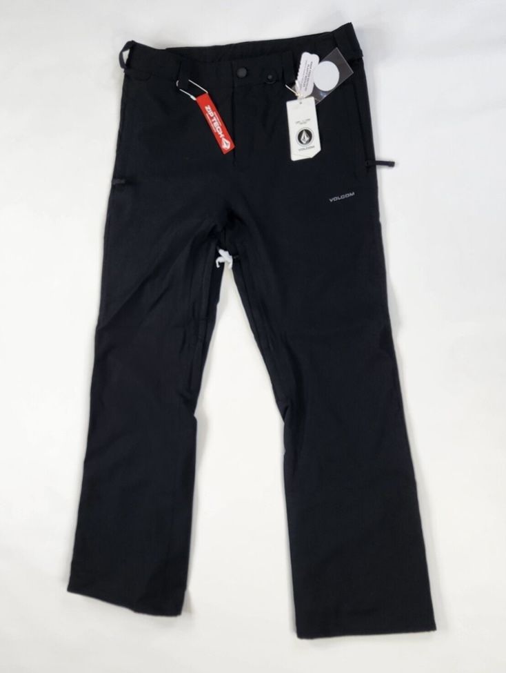 Volcom “Freakin Snow Chino” Snowboard Pants: Men’s Large Black