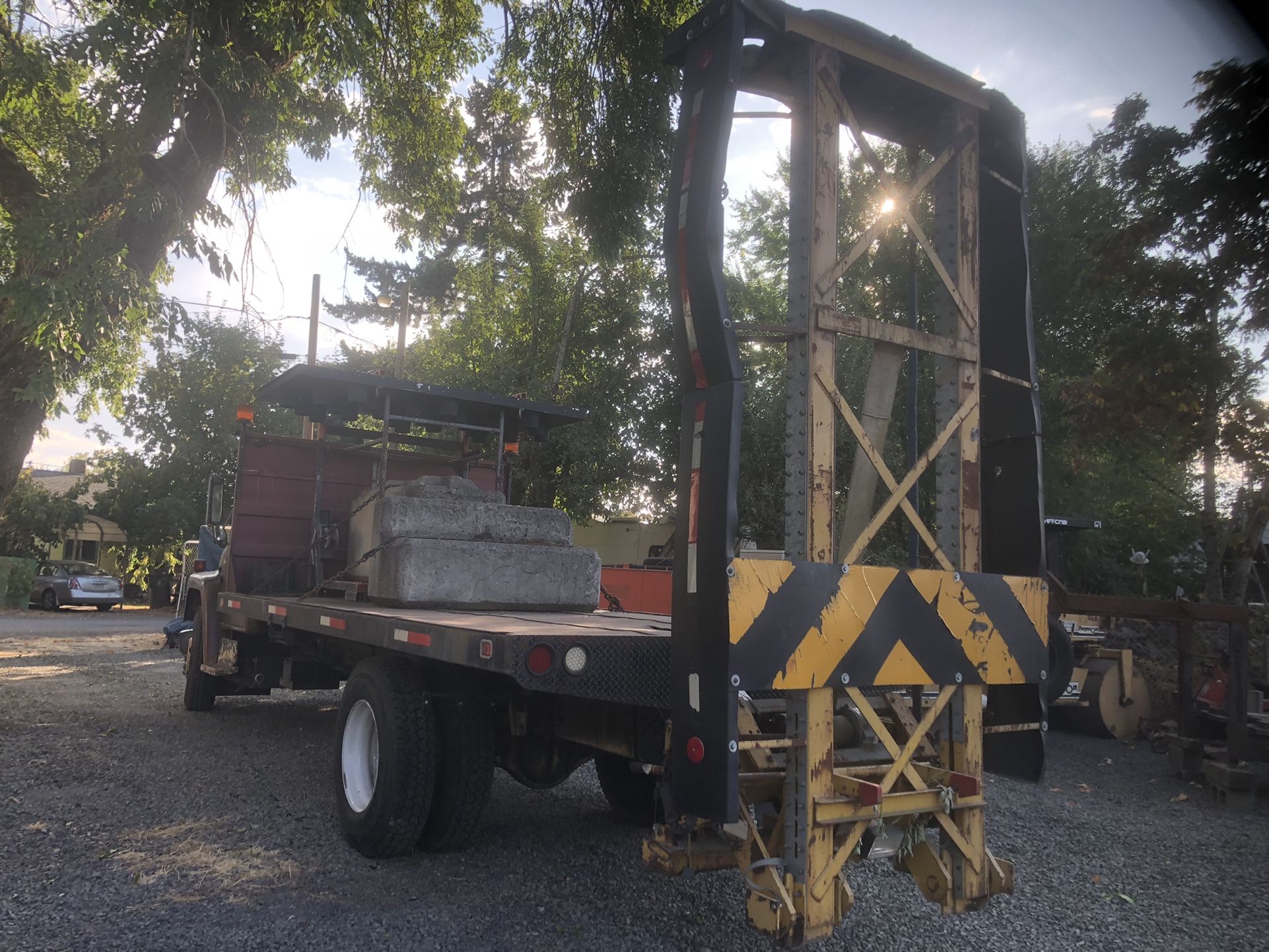 International Flatbed Truck
