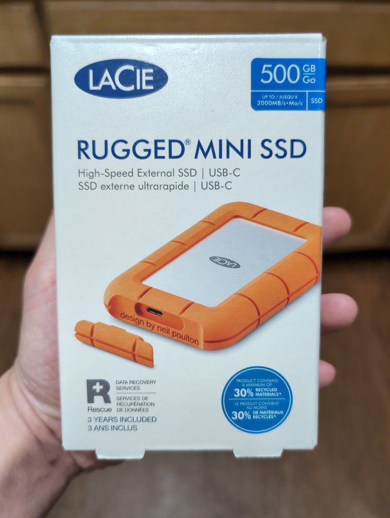 500GB External Hard Drive