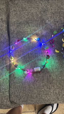 Flower crowns with lights