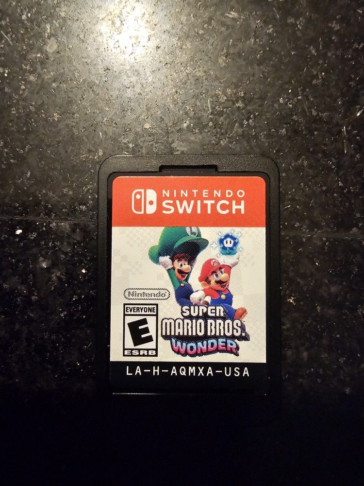 Super Mario Bros Wonder Nintendo Switch Game, Excellent Condition