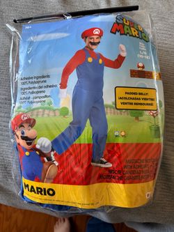 Super Mario kids costume 10-12