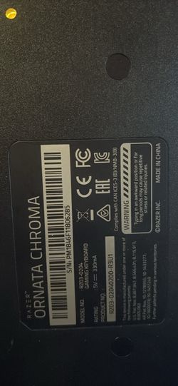 Razer ornata keyboard