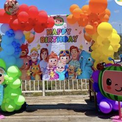 Cocomelon Backdrop $150