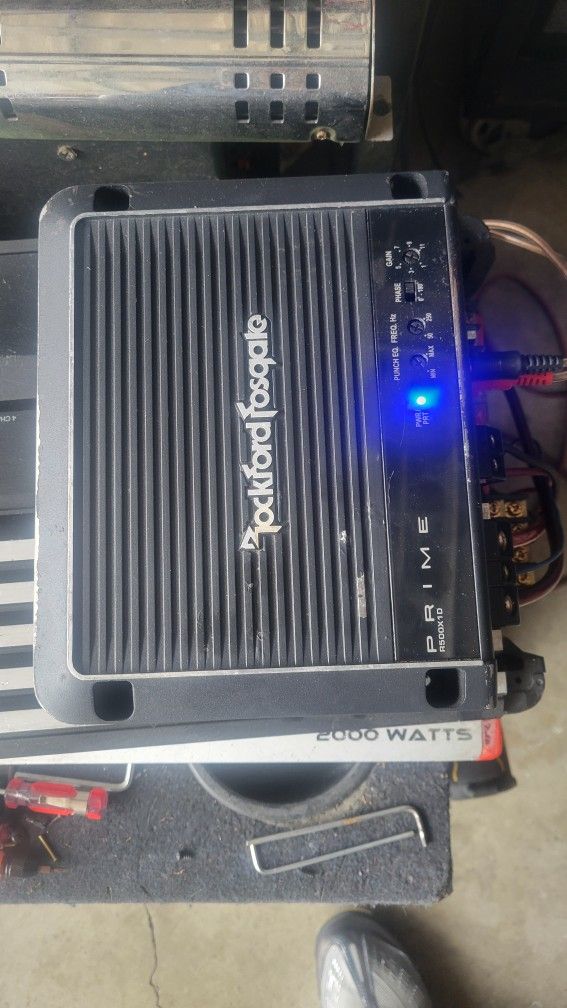 Rockford Fosgate Amplifier R500.1 